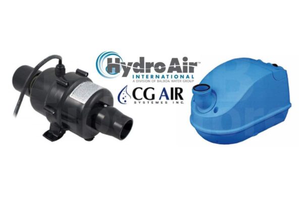 Vzduchové dmychadlo CG Air pro vířivku – vzduchové trysky