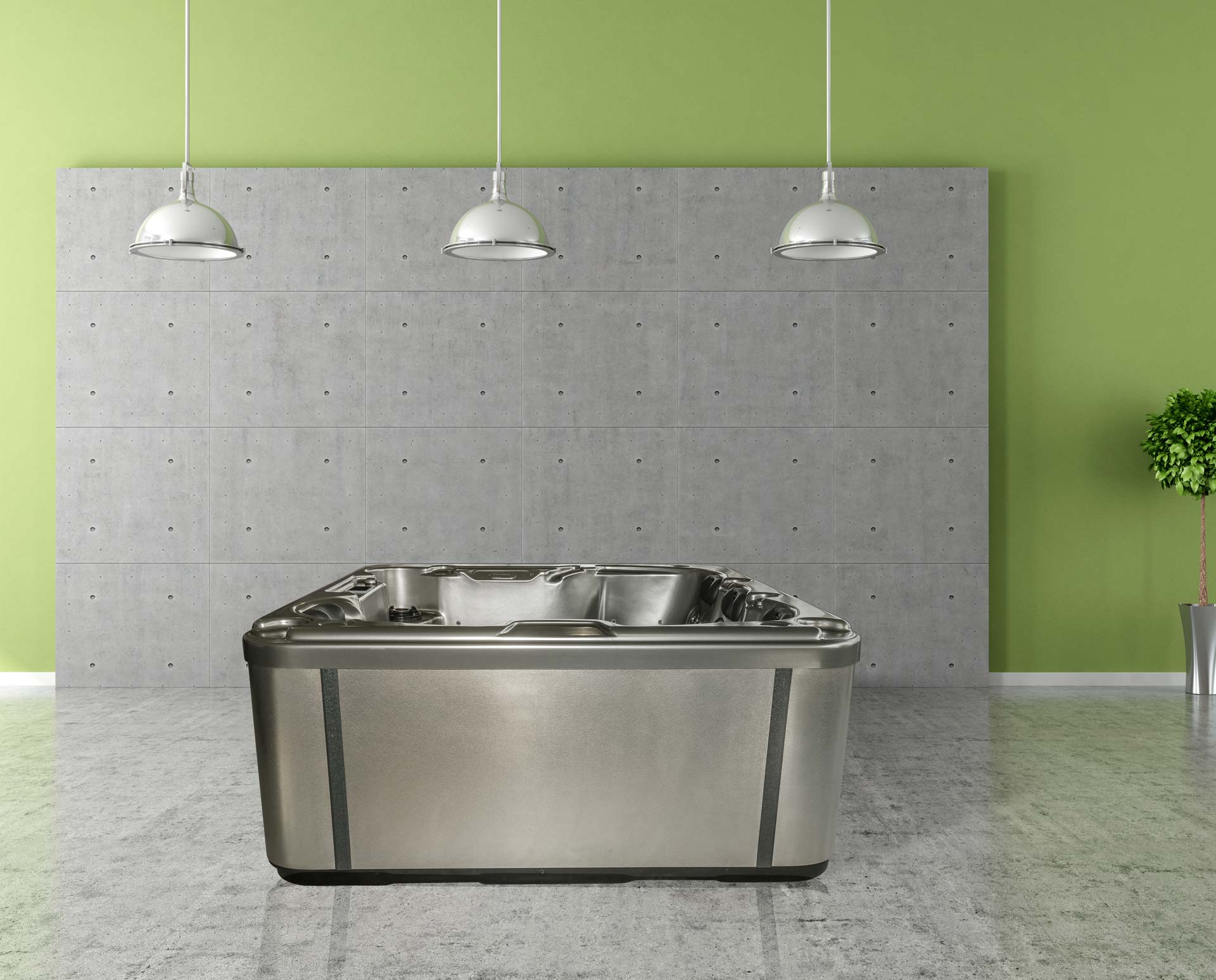Realizace swim spa Gizela IDOL SPAS