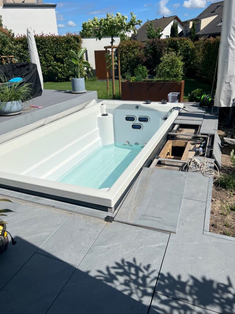 Instalace swim spa - IDOL SPAS