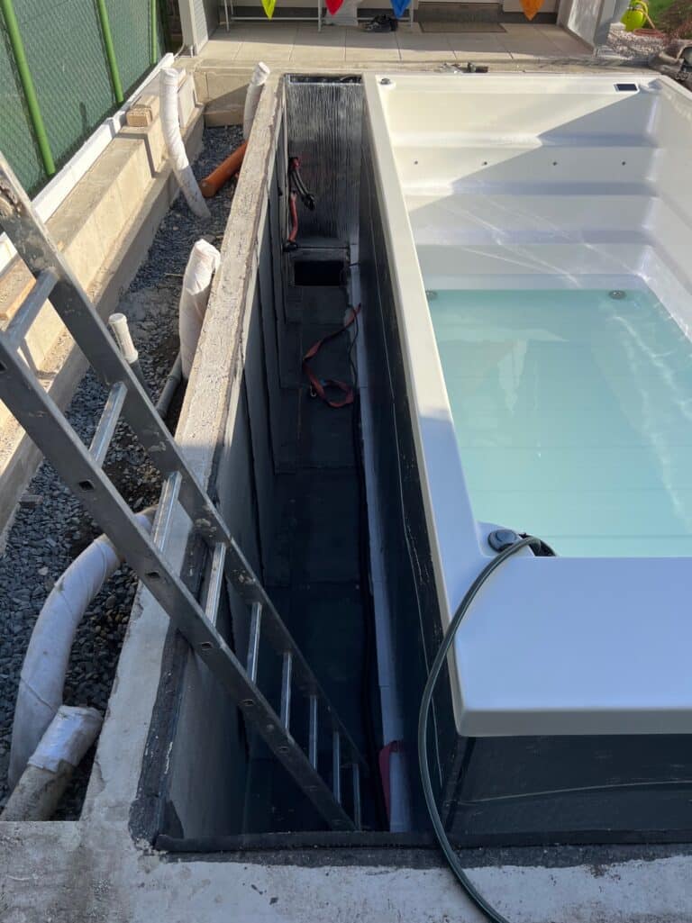 Instalace swim spa - IDOL SPAS