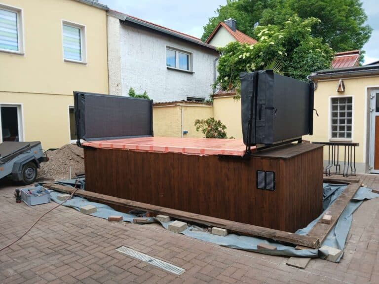 Instalace swim spa - IDOL SPAS