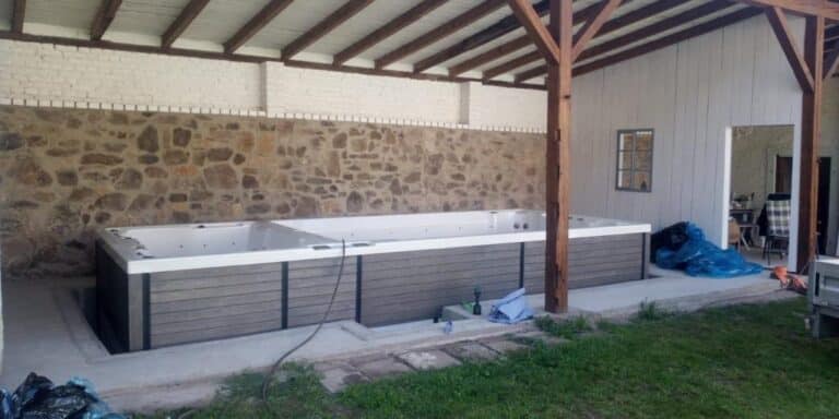 Instalace swim spa - IDOL SPAS