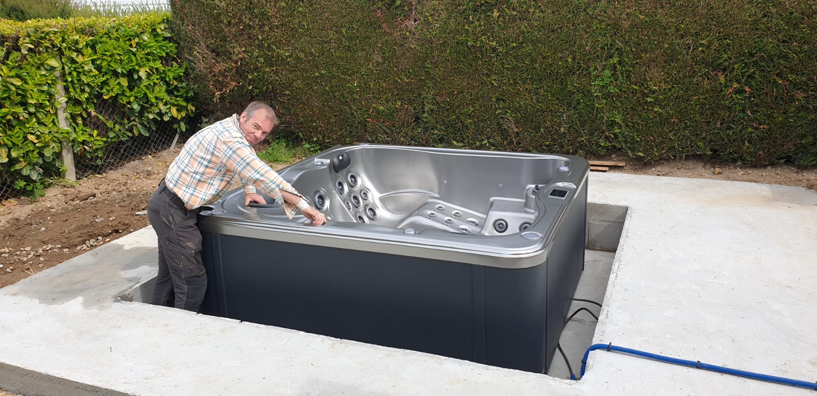 Instalace vířivky IDOL SPAS