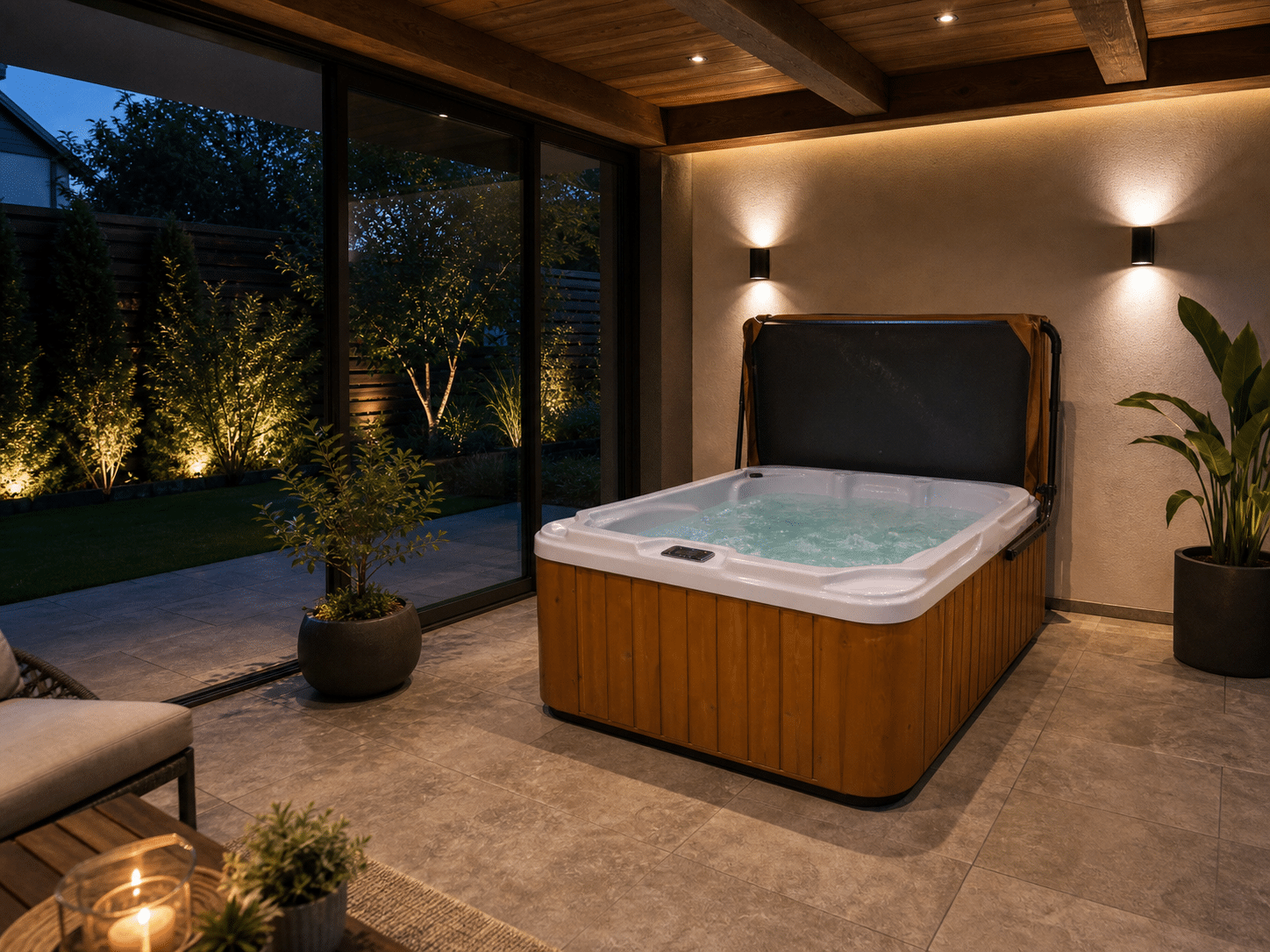 Showroom a realizace vířivky IDOL SPAS