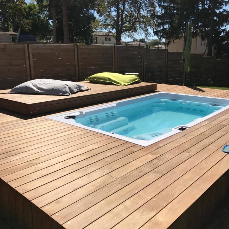 Realizace vířivky Termokryt vířivky a swim spa bazénu na přání od IDOL SPAS