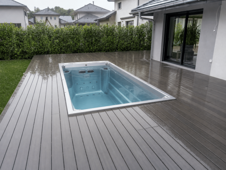 Realizace vířivky Termokryt vířivky a swim spa bazénu na přání od IDOL SPAS