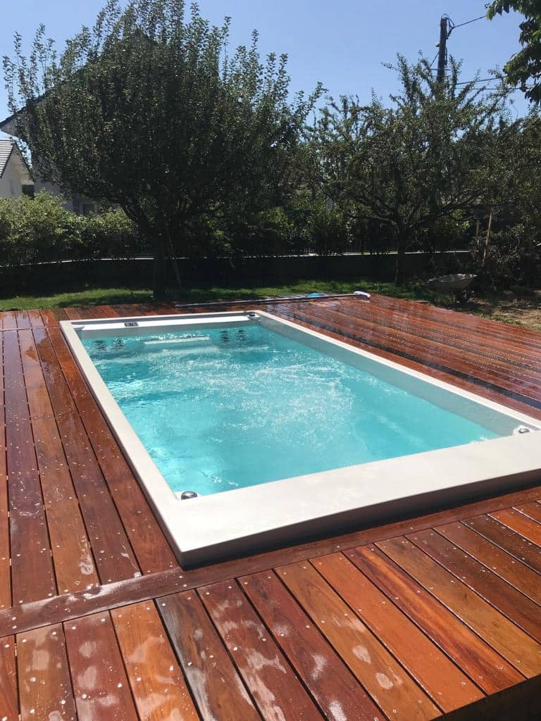 Realizace swim spa bazénu IDOL SPAS